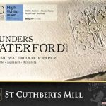 Saunders Waterford akvarellblokk, 300 gram, 31 x 41 cm, NOT, HW