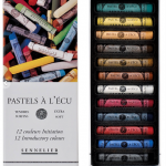 Sennelier softpastel, 12-stk