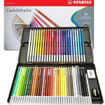 Stabilo pastellsett, 60-stk