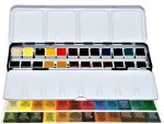 Daniel Smith 24-fargers akvarellskrin i metall, + et ekstra skrin - Bilde 2