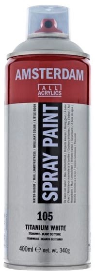 Spray paint 400 ml Titanium White 105