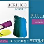 Maleblokk for akryl (og olje); Fabriano Pittura, 30 x 40