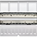 Tomt malerskrin for 1/2 pans, 24 stk